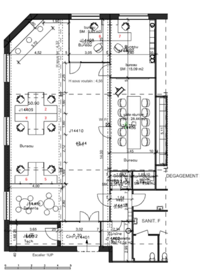 Bureau Roubaix 1115m² Location bureau Roubaix Nord OLBUR2419019 3